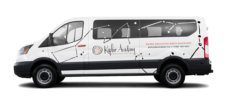 kepler academy transportation van